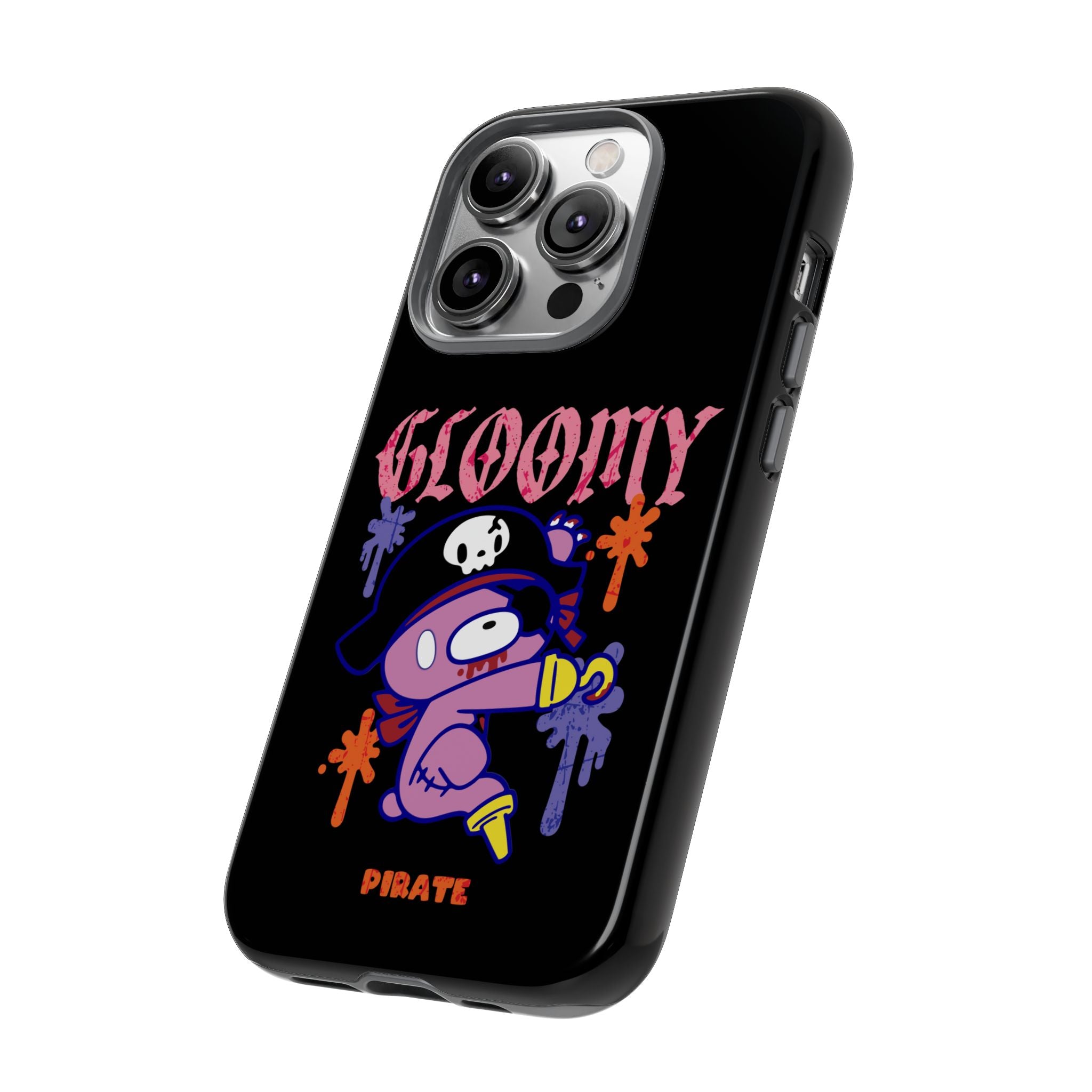 gloomy bear Halloween pirate Phone Case
